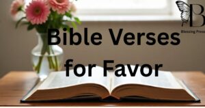 Bible Verses for Favor