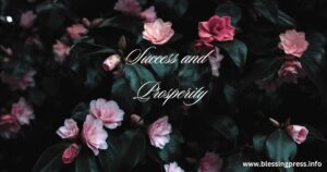 Success and Prosperity