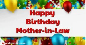 Happy Birthday Mother in Law