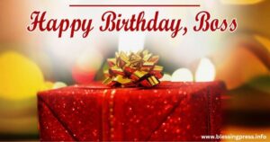 Birthday Wishes for Boss