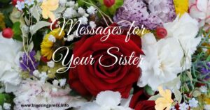 Messages for Your Sister