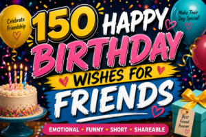 Birthday Wishes for Friends