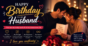 Birthday Wishes for Your Husband
