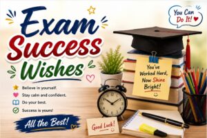 Exam success wishes