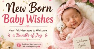 New Born Baby Wishes Heartfelt Messages to Welcome a Bundle of Joy