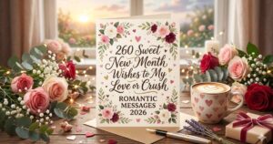 260 Sweet New Month Wishes to My Love or Crush Romantic Messages 2026