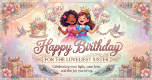 birthday wishes for sister
